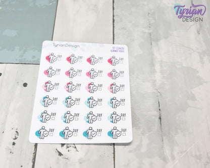 Life Insurance Stickers | 24 stickers | .75 x .6" Stickers