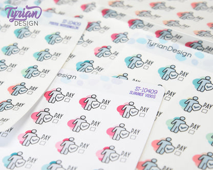 Life Insurance Stickers | 24 stickers | .75 x .6" Stickers