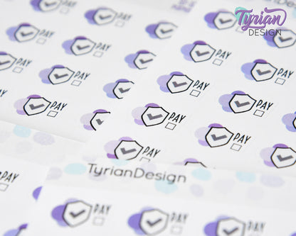 General Insurance Stickers | 24 stickers | .71 x .53" Sticker size