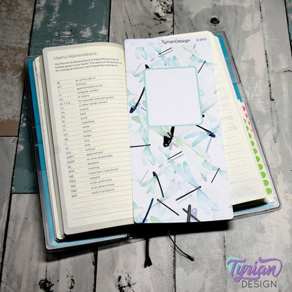 Dragonfly Cover Sticker | Hobonichi Weeks | 1 Sticker