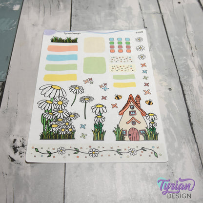 Daisy House Journal Stickers | 36 Stickers