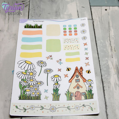 Daisy House Journal Stickers | 36 Stickers