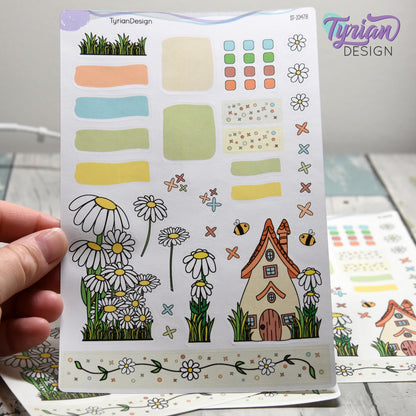 Daisy House Journal Stickers | 36 Stickers