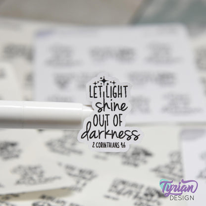 Bible Verses Stickers | 8 Stickers | Charley & Karma Font