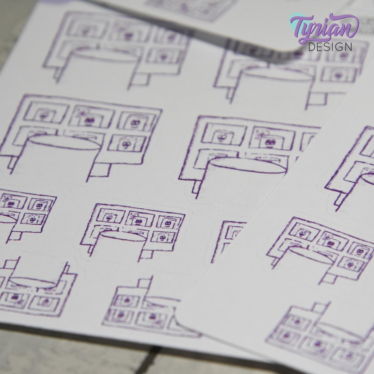 Virtual Meeting Stickers | 9 Stickers | 2 sizes | Marshmallow stickers