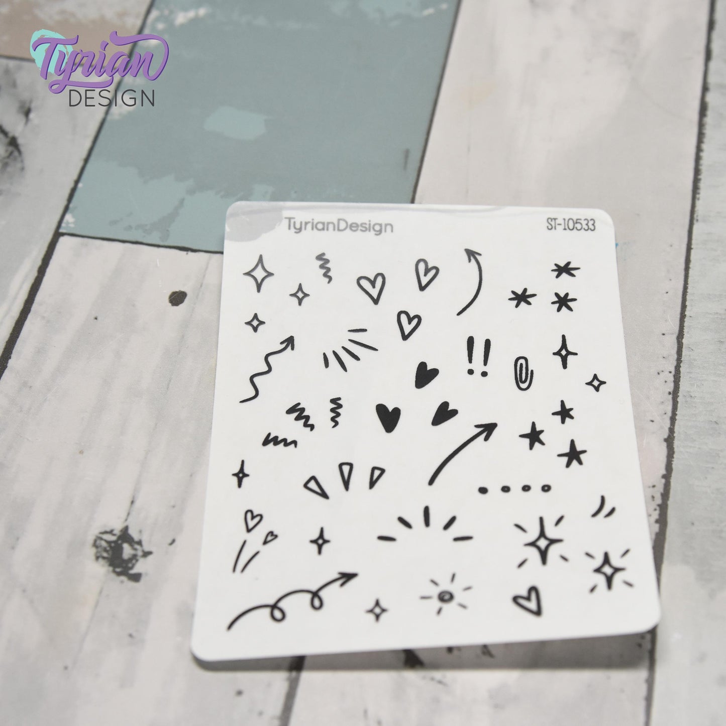 Planner Doodle Stickers | 42 Mini Stickers