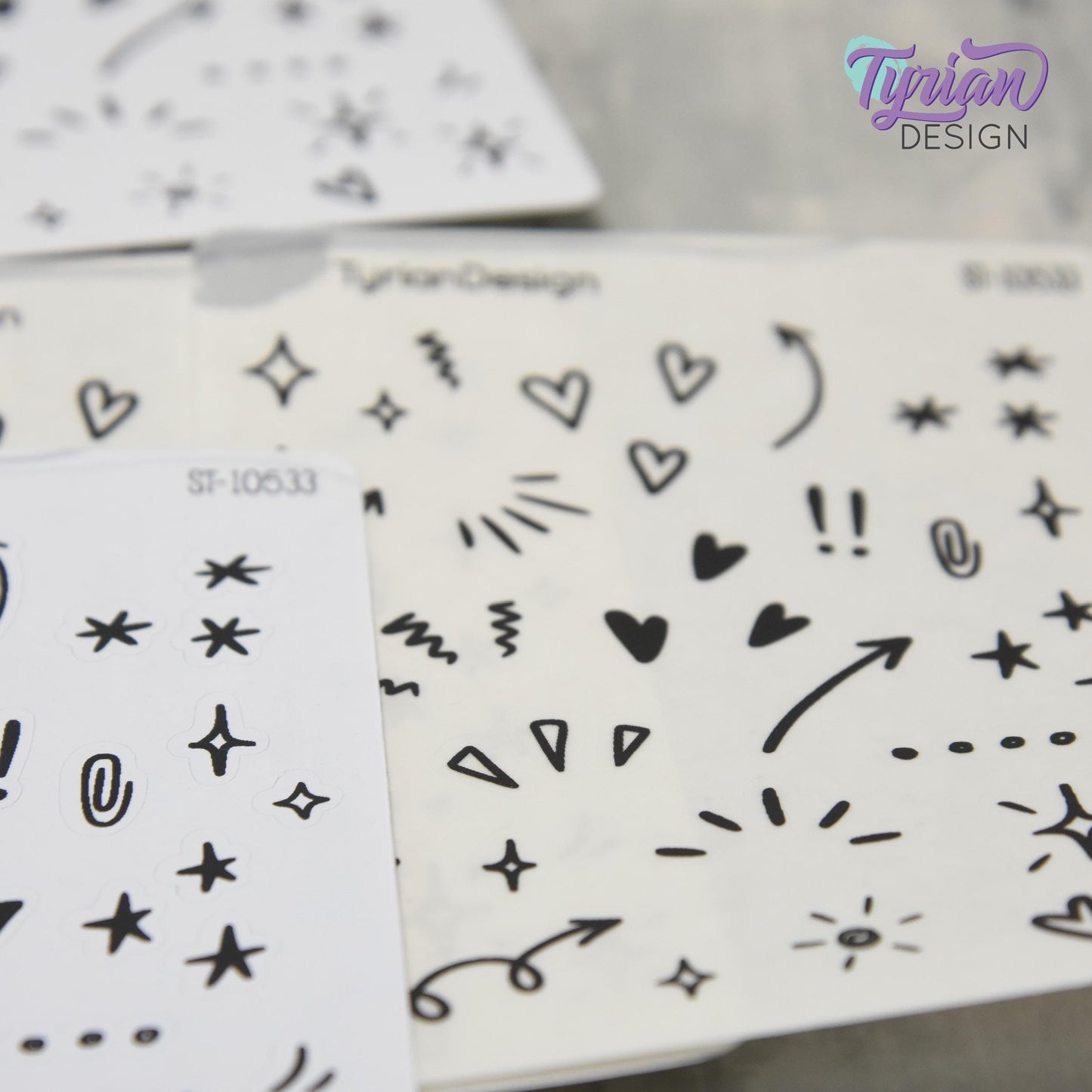Planner Doodle Stickers | 42 Mini Stickers