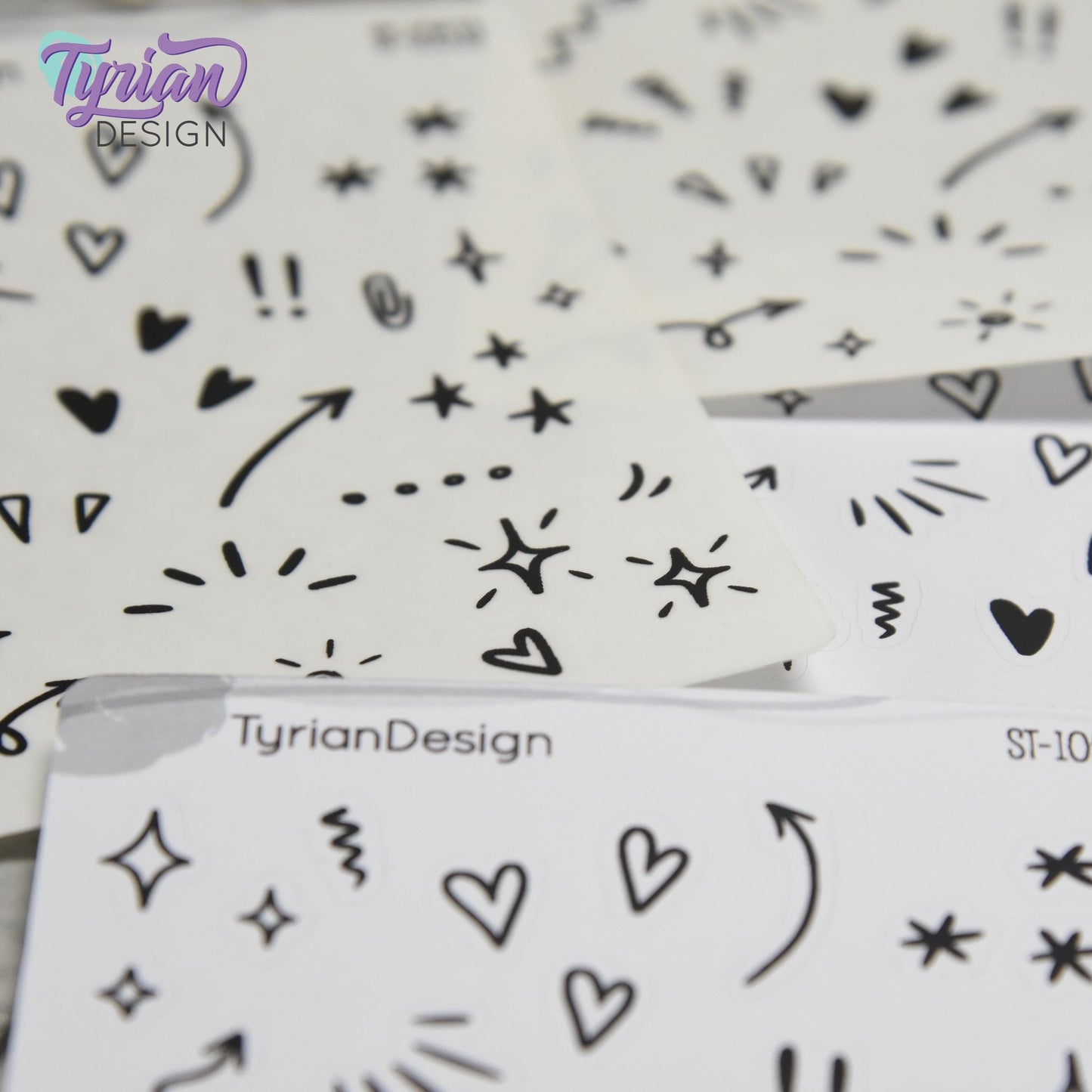 Planner Doodle Stickers | 42 Mini Stickers