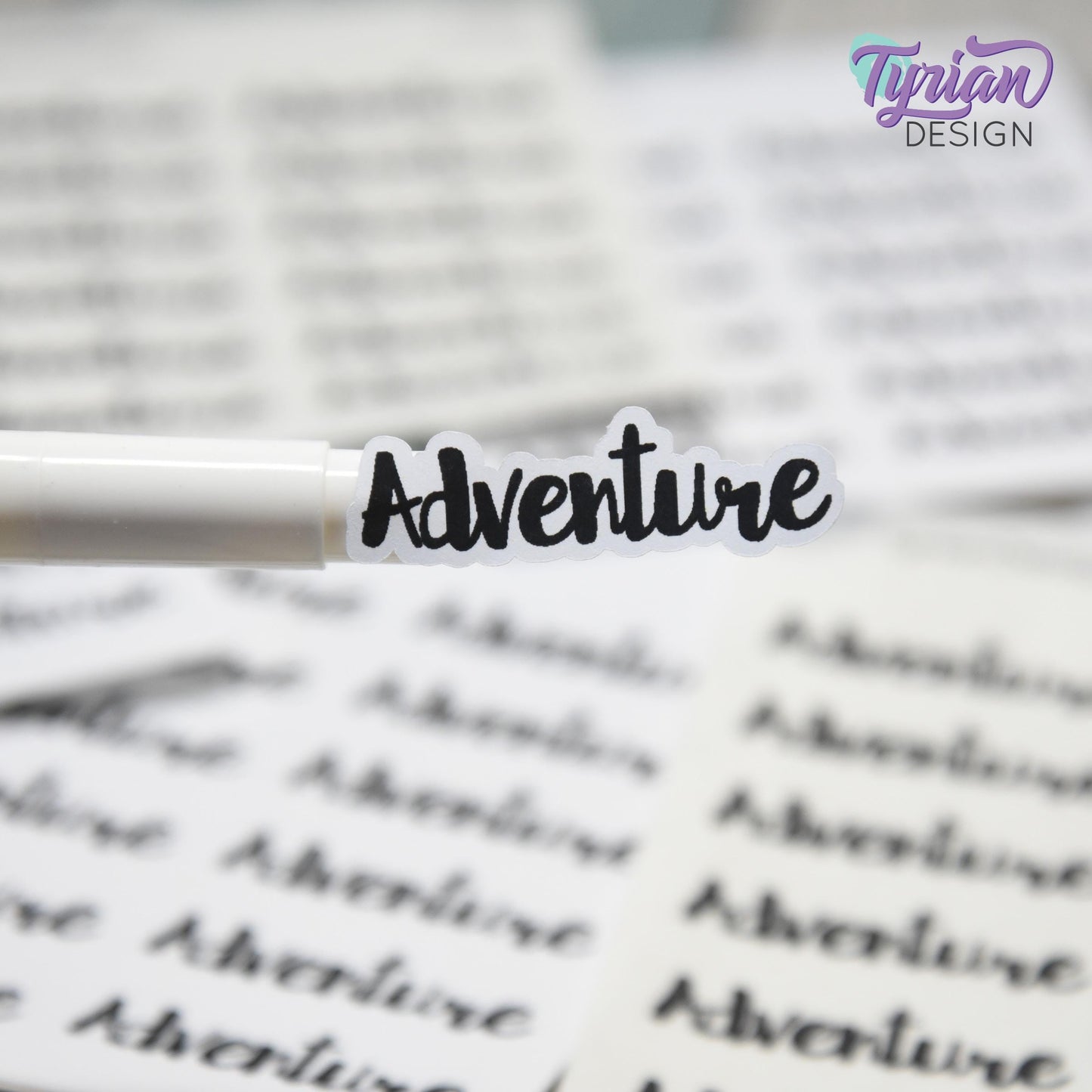 Adventure Stickers | 12 Stickers | 1.5" x .5" Each