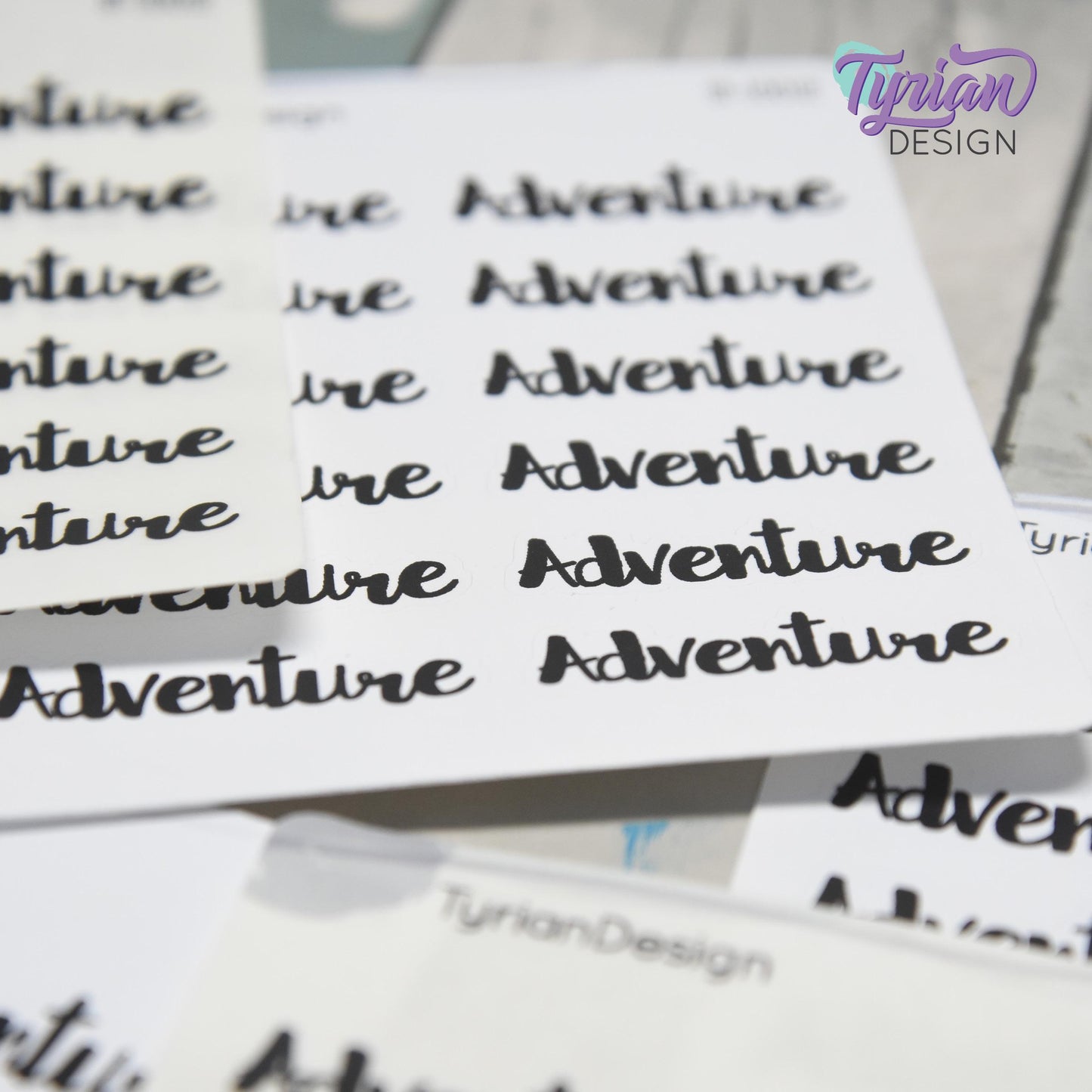 Adventure Stickers | 12 Stickers | 1.5" x .5" Each