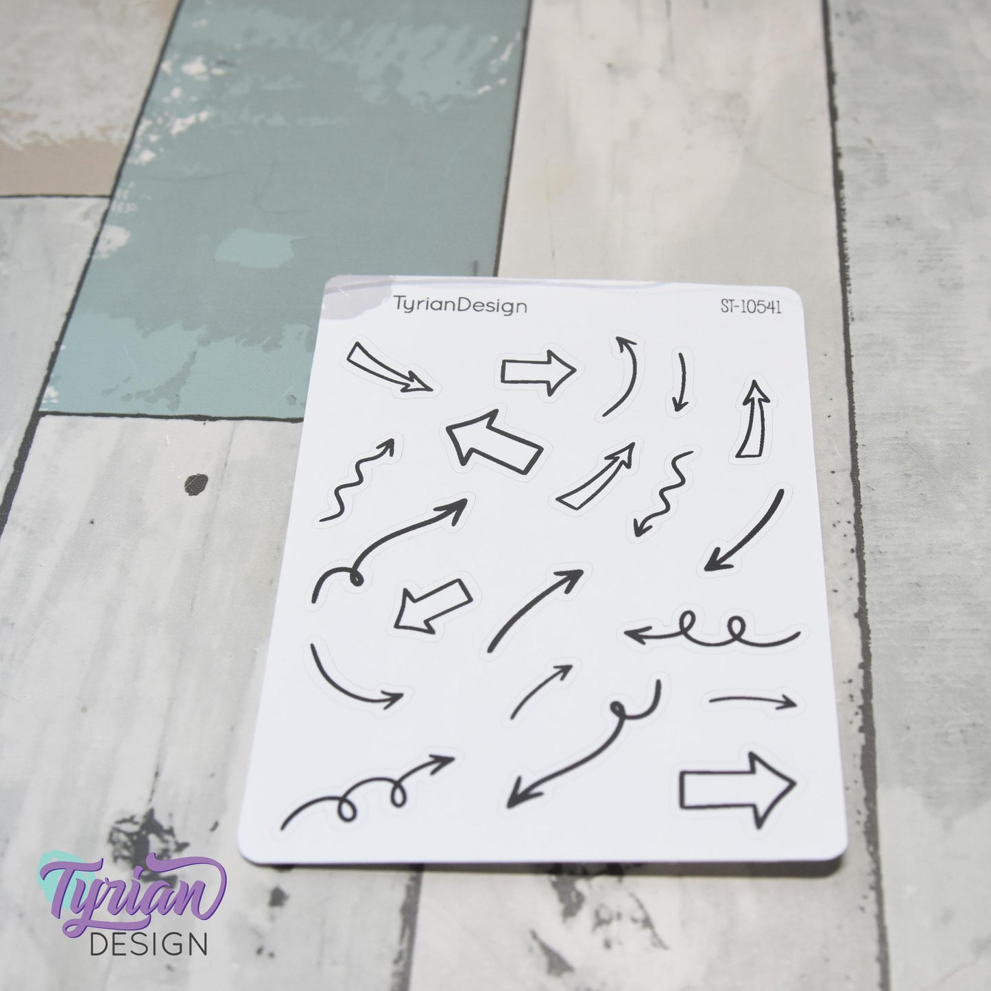 Planner Doodle Stickers | 20 Arrow Stickers