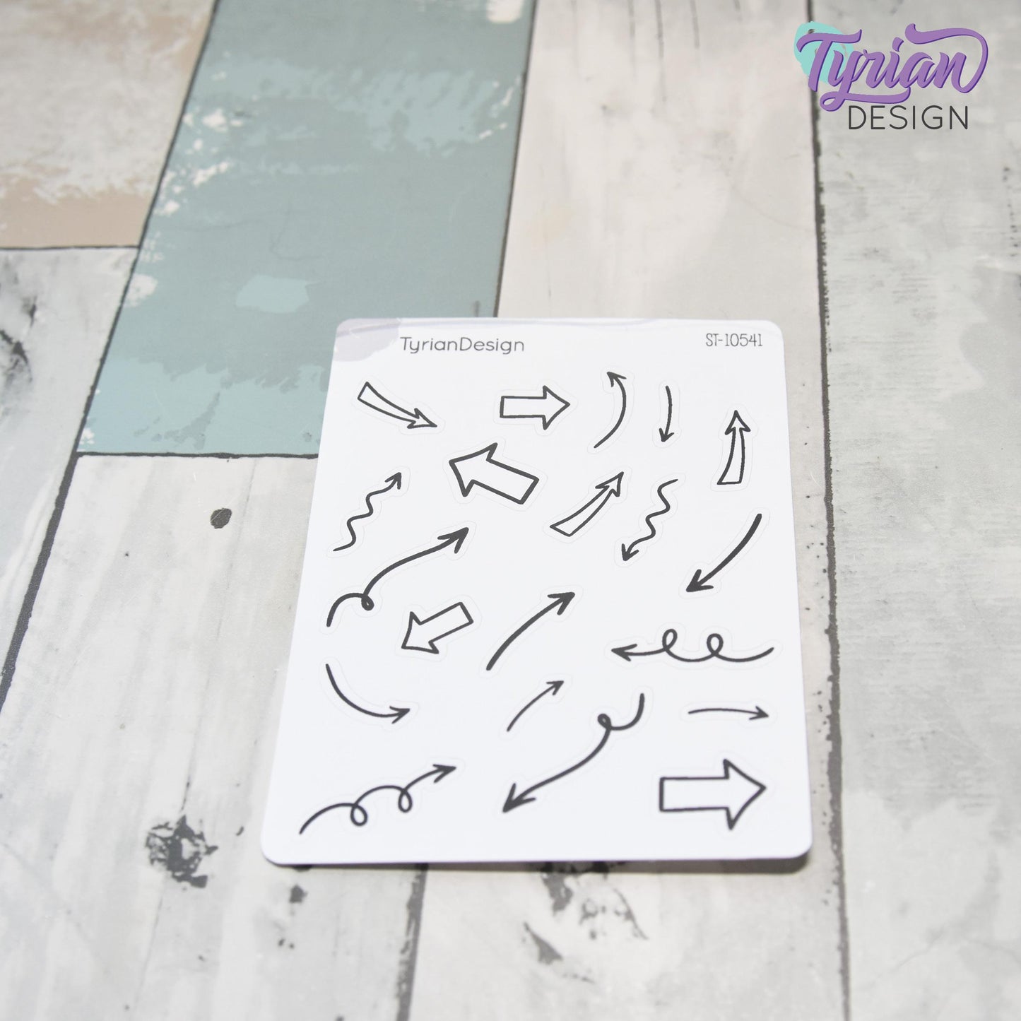 Planner Doodle Stickers | 20 Arrow Stickers