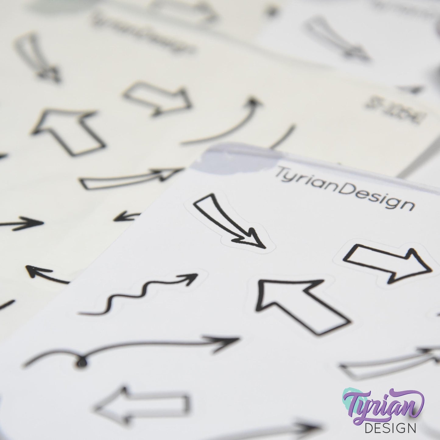 Planner Doodle Stickers | 20 Arrow Stickers