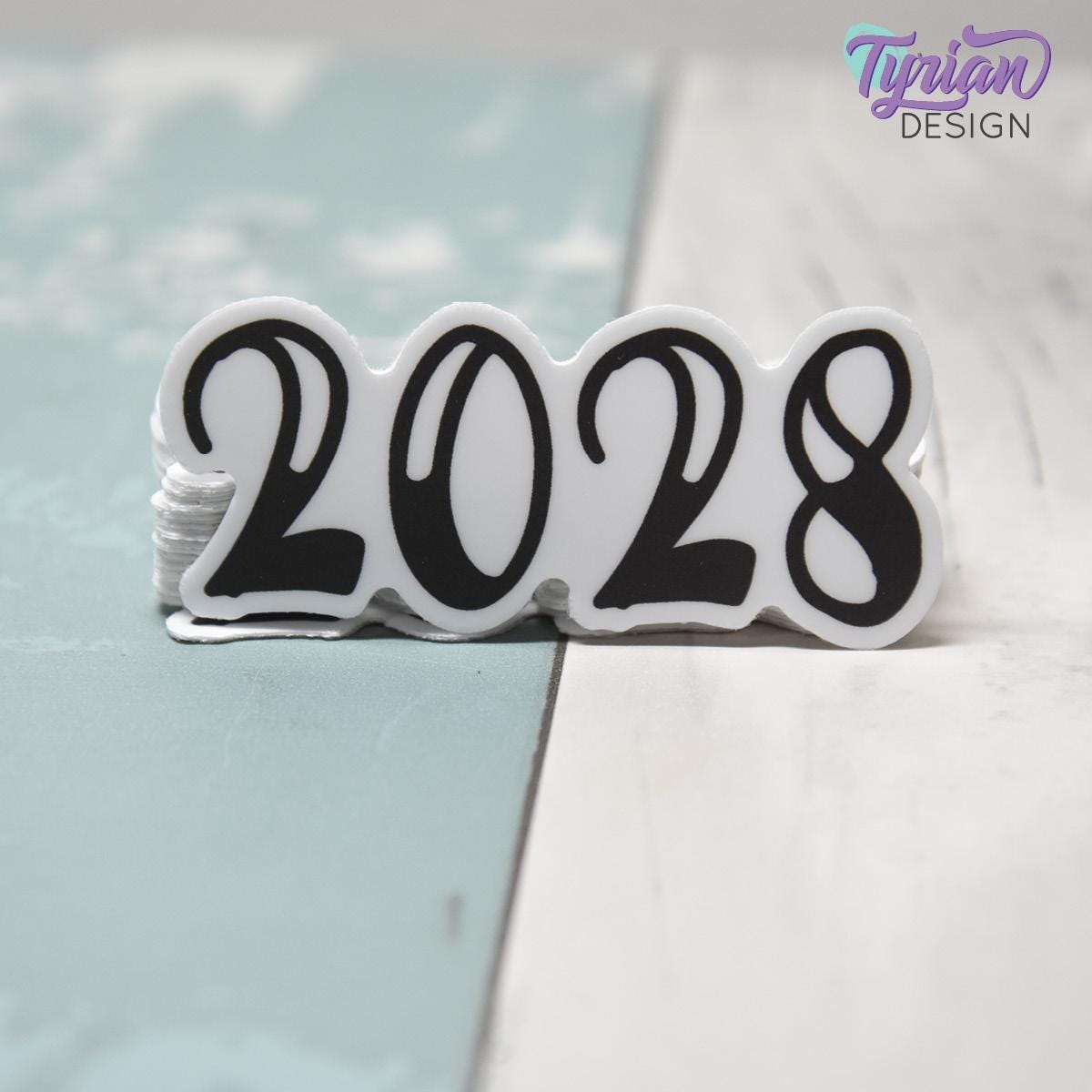 2028 Sticker | 2.5 x 1 inch
