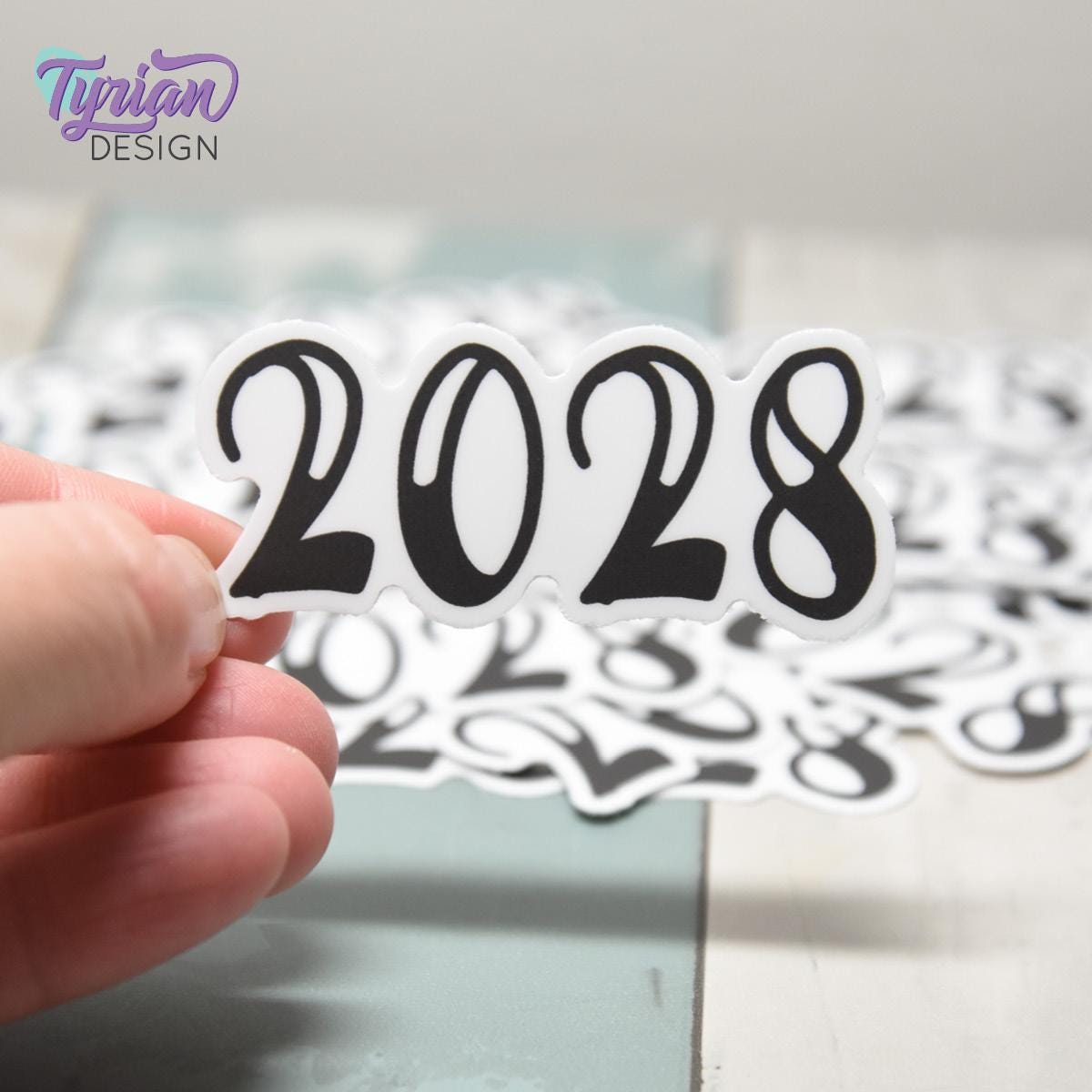 2028 Sticker | 2.5 x 1 inch